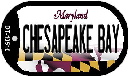 Chesapeake Bay Maryland Novelty Metal Dog Tag Necklace DT-10510