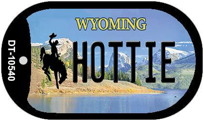 Hottie Wyoming Novelty Metal Dog Tag Necklace DT-10540