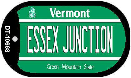 Essex Junction Vermont Novelty Metal Dog Tag Necklace DT-10668