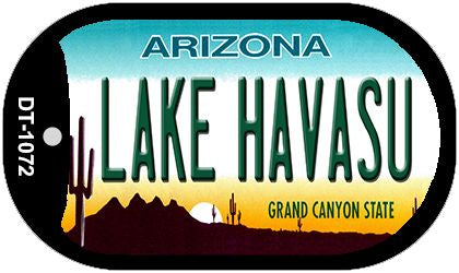 Lake Havasu Arizona Novelty Metal Dog Tag Necklace DT-1072