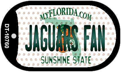 Jaguars Fan Florida Novelty Metal Dog Tag Necklace DT-10760
