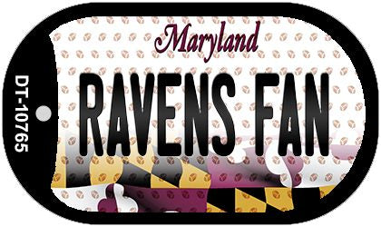 Ravens Fan Maryland Novelty Metal Dog Tag Necklace DT-10765