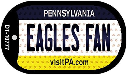 Eagles Fan Pennsylvania Novelty Metal Dog Tag Necklace DT-10777