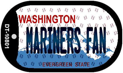 Mariners Fan Washington Novelty Metal Dog Tag Necklace DT-10801