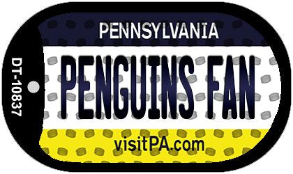 Penguins Fan Pennsylvania Novelty Metal Dog Tag Necklace DT-10837
