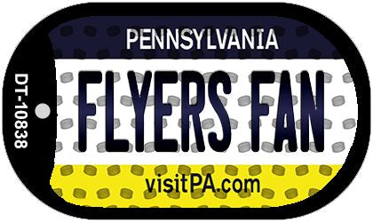 Flyers Fan Pennsylvania Novelty Metal Dog Tag Necklace DT-10838