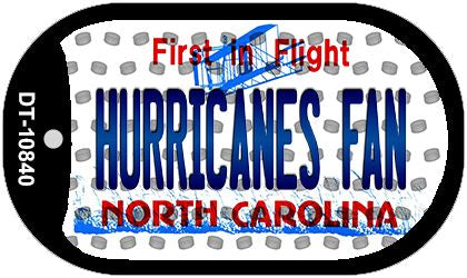 Hurricanes Fan North Carolina Novelty Metal Dog Tag Necklace DT-10840