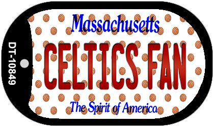 Celtics Fan Massachusetts Novelty Metal Dog Tag Necklace DT-10849