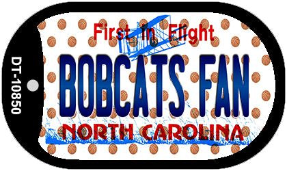 Bobcats Fan North Carolina Novelty Metal Dog Tag Necklace DT-10850