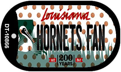 Hornets Fan Louisiana Novelty Metal Dog Tag Necklace DT-10866