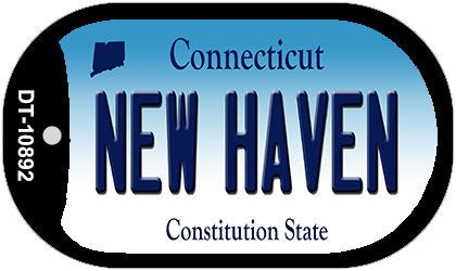 New Haven Connecticut Novelty Metal Dog Tag Necklace DT-10892