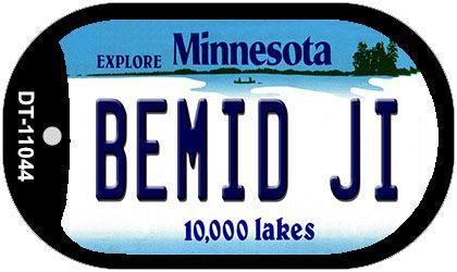 Bemid Ji Minnesota Novelty Metal Dog Tag Necklace DT-11044