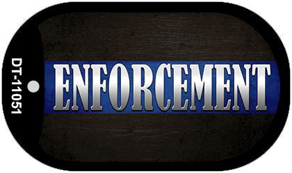 Enforcement Novelty Dog Tag Necklace DT-11051