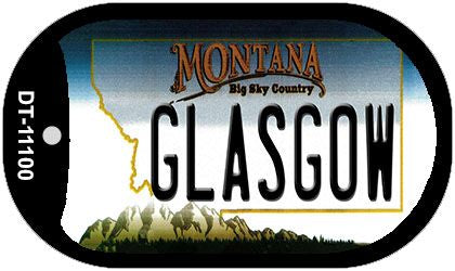 Glasgow Montana Novelty Metal Dog Tag Necklace DT-11100