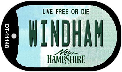 Windham New Hampshire Novelty Metal Dog Tag Necklace DT-11148