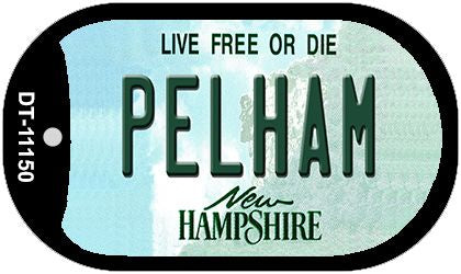 Pelham New Hampshire Novelty Metal Dog Tag Necklace DT-11150
