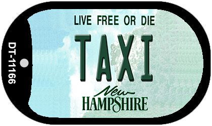 Taxi New Hampshire Novelty Metal Dog Tag Necklace DT-11166