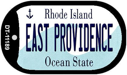 East Providence Rhode Island Novelty Metal Dog Tag Necklace DT-11189