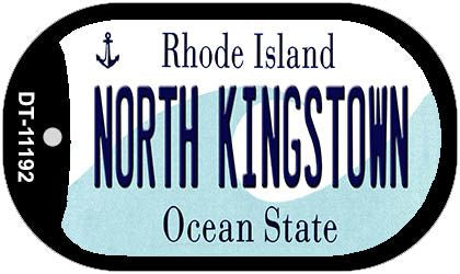 North Kingstown Rhode Island Novelty Metal Dog Tag Necklace DT-11192