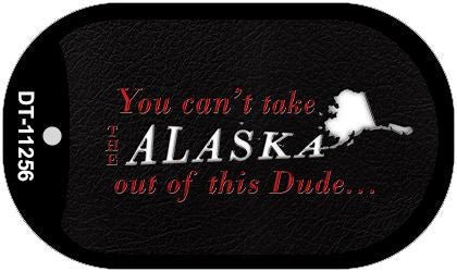 Alaska Dude Novelty Metal Dog Tag Necklace DT-11256