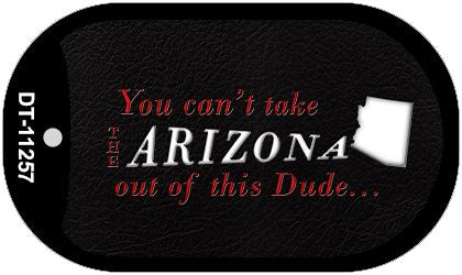 Arizona Dude Novelty Metal Dog Tag Necklace DT-11257