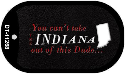 Indiana Dude Novelty Metal Dog Tag Necklace DT-11268
