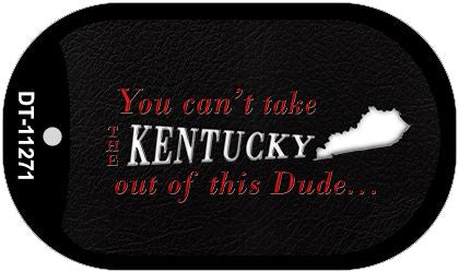 Kentucky Dude Novelty Metal Dog Tag Necklace DT-11271