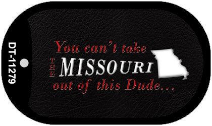 Missouri Dude Novelty Metal Dog Tag Necklace DT-11279