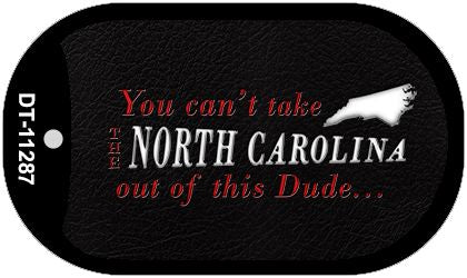 North Carolina Dude Novelty Metal Dog Tag Necklace DT-11287