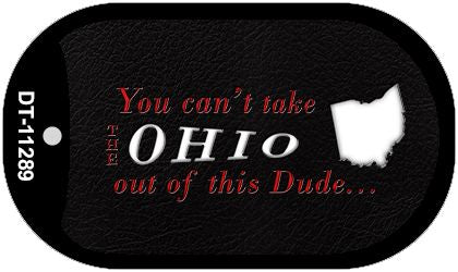 Ohio Dude Novelty Metal Dog Tag Necklace DT-11289