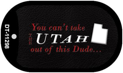 Utah Dude Novelty Metal Dog Tag Necklace DT-11298