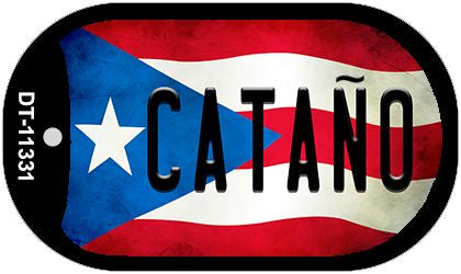 Cantano Puerto Rico State Flag Novelty Metal Dog Tag Necklace DT-11331