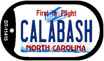 Calabash North Carolina Novelty Metal Dog Tag Necklace DT-11415