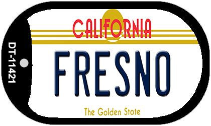 Fresno California Novelty Metal Dog Tag Necklace DT-11421