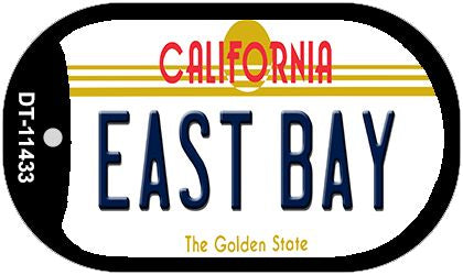 East Bay California Novelty Metal Dog Tag Necklace DT-11433