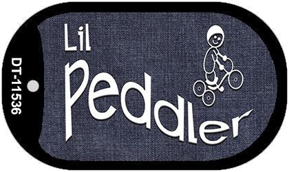 Lil Peddler Novelty Metal Dog Tag Necklace DT-11536
