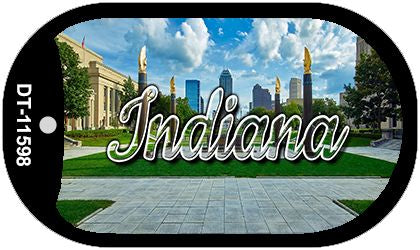 Indiana Sunny Park Novelty Metal Dog Tag Necklace DT-11598