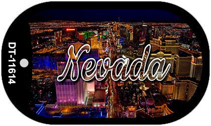 Nevada City Lights Novelty Metal Dog Tag Necklace DT-11614