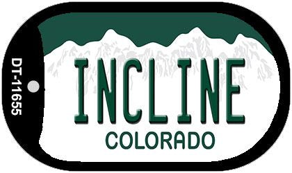Incline Colorado Novelty Metal Dog Tag Necklace DT-11655