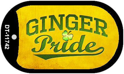 Ginger Pride Novelty Metal Dog Tag Necklace DT-11742