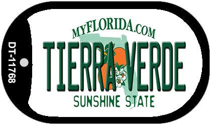 Tierra Verde Florida Novelty Metal Dog Tag Necklace DT-11768