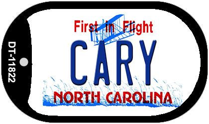 Cary North Carolina Novelty Metal Dog Tag Necklace DT-11822