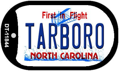 Tarboro North Carolina Novelty Metal Dog Tag Necklace DT-11844