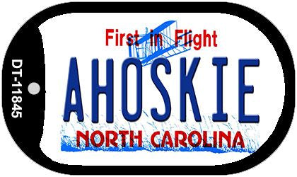 Ahoskie North Carolina Novelty Metal Dog Tag Necklace DT-11845