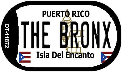 The Bronx Puerto Rico Novelty Metal Dog Tag Necklace DT-11872