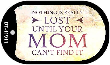 Nothing is Really Lost Novelty Metal Dog Tag Necklace DT-11911