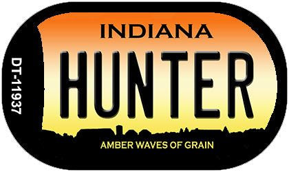 Hunter Indiana Novelty Metal Dog Tag Necklace DT-11937