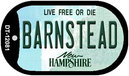 Barnstead New Hampshire State Novelty Metal Dog Tag Necklace DT-12081