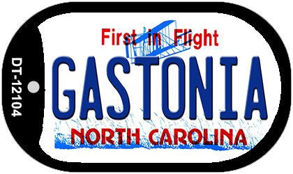 Gastonia North Carolina State Novelty Metal Dog Tag Necklace DT-12104