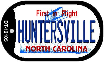 Huntersville North Carolina State Novelty Metal Dog Tag Necklace DT-12105